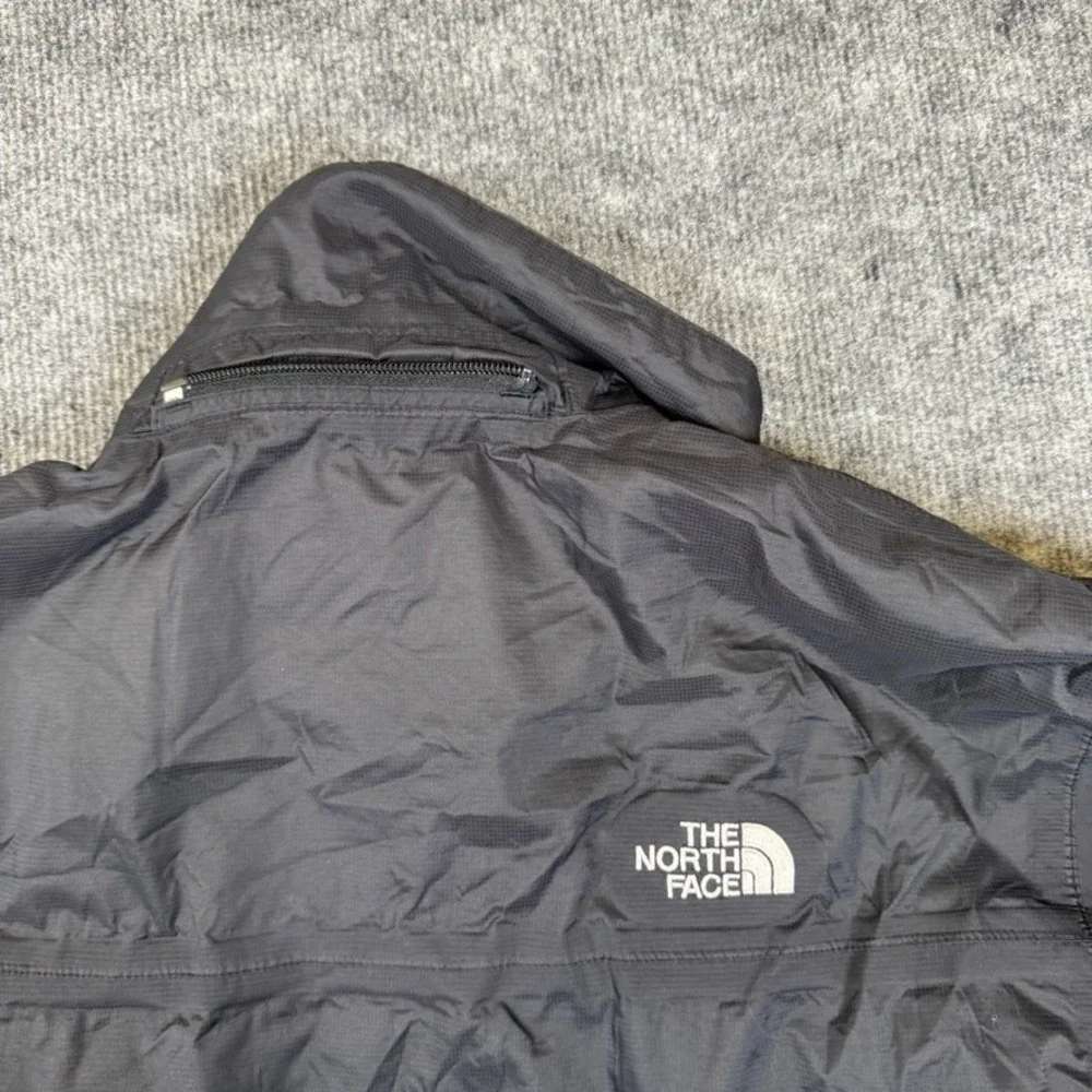 The North Face HyVent Rain Jacket Mens XL Black Waterproof Ripstop Parka Coat